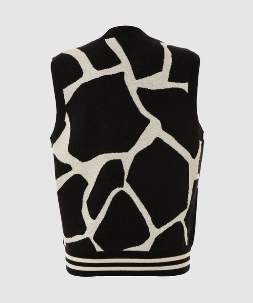 DRIES VAN NOTEN（ドリスヴァンノッテン）の「NATIONAL 5701 W.K.SWEATER BLA（ベスト・レディース・ブラック・S）」の2枚目の写真
