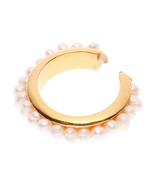 DRESSTERIOR（ドレステリア）の「◆HERMINA ATHENS(ヘルミナアテネ) 淡水パールイヤカフ（イヤリング・レディース・ゴールド・00）」の2枚目の写真