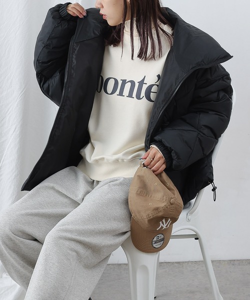 COLONY 2139（コロニートゥーワンスリーナイン）の「ダイヤキルトBIGブルゾン（ブルゾン・レディース・アイボリー/ブラック・FREE）」の15枚目の写真