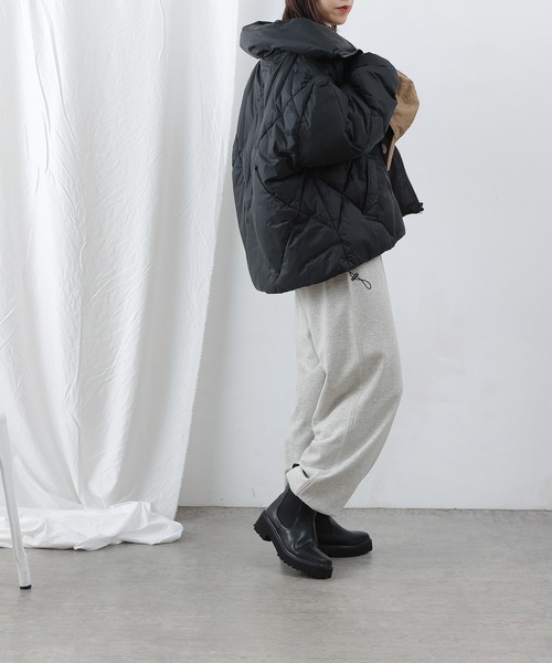 COLONY 2139（コロニートゥーワンスリーナイン）の「ダイヤキルトBIGブルゾン（ブルゾン・レディース・アイボリー/ブラック・FREE）」の19枚目の写真