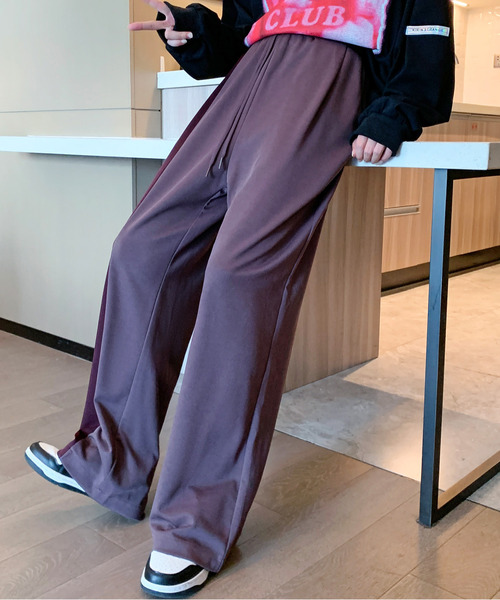 neos(ネオス)の「【neos -addictive design-】ルーズシルエット 切替 ライン セミワイド パンツ(その他パンツ・メンズ・ワインレッド/グレー/ブラック・LARGE/MEDIUM)」の12枚目の写真