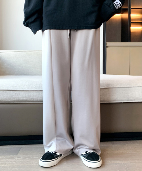 neos(ネオス)の「【neos -addictive design-】ルーズシルエット 切替 ライン セミワイド パンツ(その他パンツ・メンズ・ワインレッド/グレー/ブラック・LARGE/MEDIUM)」の14枚目の写真