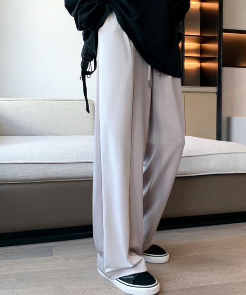neos(ネオス)の「【neos -addictive design-】ルーズシルエット 切替 ライン セミワイド パンツ(その他パンツ・メンズ・ワインレッド/グレー/ブラック・LARGE/MEDIUM)」の17枚目の写真