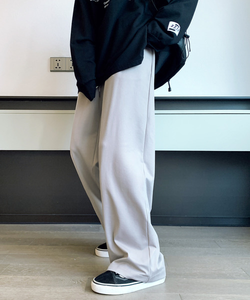 neos(ネオス)の「【neos -addictive design-】ルーズシルエット 切替 ライン セミワイド パンツ(その他パンツ・メンズ・ワインレッド/グレー/ブラック・LARGE/MEDIUM)」の18枚目の写真