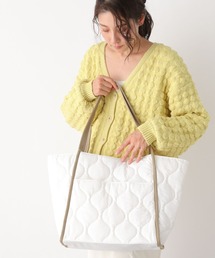 LEPSIM（レプシィム）の「マタニティ／キルティングトートバッグ　162525（マザーズバッグ）」