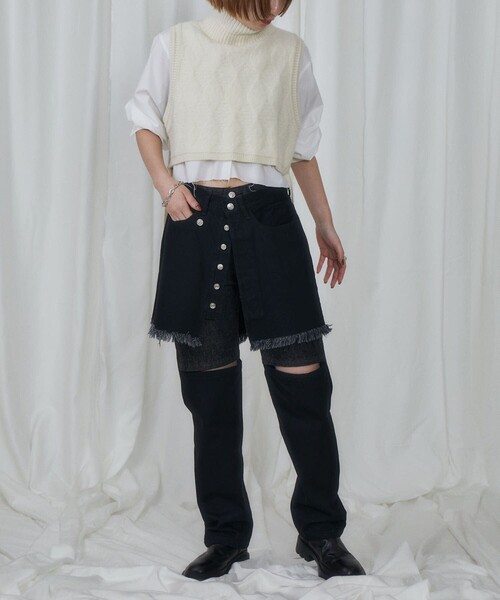Firsthand/ファーストハンド 2WAY MINI SKTIRT Firsthand/ファーストハンド 2WAY MINI SKTIRT