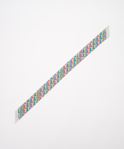 IACUCCI（イアクッチ）の「モノグランマ シャルパ COTTON/SILK（バンダナ/スカーフ・レディース・アイボリー/マルチ・FREE）」の12枚目の写真