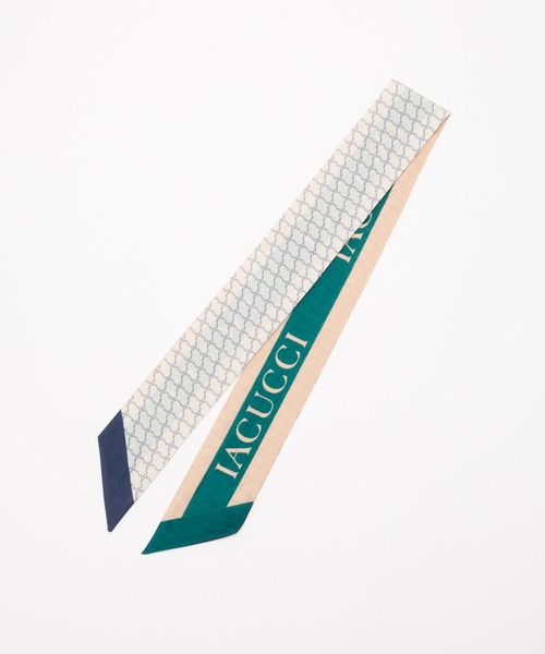 IACUCCI（イアクッチ）の「モノグランマ シャルパ COTTON/SILK（バンダナ/スカーフ・レディース・アイボリー/マルチ・FREE）」の13枚目の写真