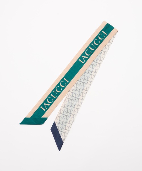 IACUCCI（イアクッチ）の「モノグランマ シャルパ COTTON/SILK（バンダナ/スカーフ・レディース・アイボリー/マルチ・FREE）」の14枚目の写真