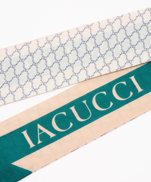 IACUCCI（イアクッチ）の「モノグランマ シャルパ COTTON/SILK（バンダナ/スカーフ・レディース・アイボリー/マルチ・FREE）」の15枚目の写真