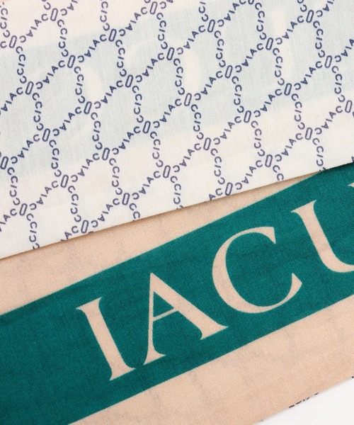 IACUCCI（イアクッチ）の「モノグランマ シャルパ COTTON/SILK（バンダナ/スカーフ・レディース・アイボリー/マルチ・FREE）」の16枚目の写真