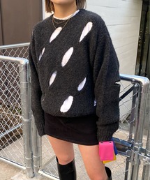 WHO'S WHO gallery | スラッシュデザインニット(ニット/セーター)