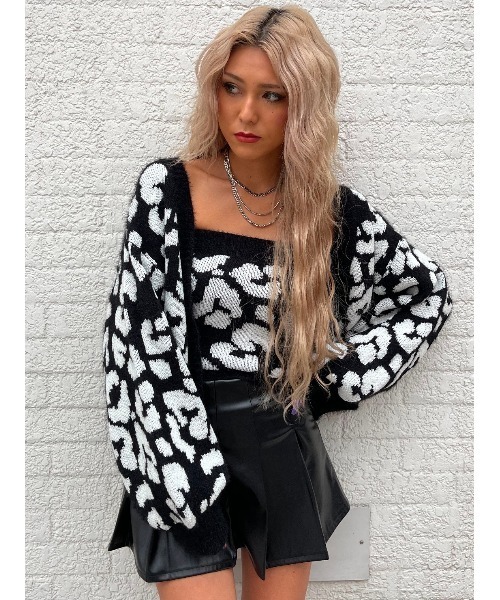 EGOIST（エゴイスト）の「ワイドプリーツミニスカート（スカート・レディース・ブラック/マルチ/キャメル・S/M）」の8枚目の写真