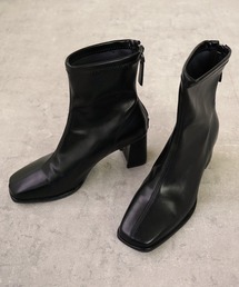 IAMUSE | スクエアトゥミドルブーツ S0782【IAMUSE】(ブーツ)