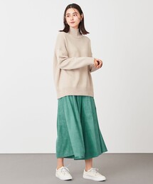 【ウエストゴム】サンディングピーチ スカーチョ