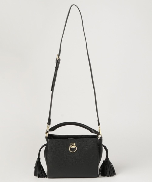 PAGEBOY（ページボーイ）の「ビンテージフリンジBAG（ショルダーバッグ・レディース・オフホワイト/ブラック・FREE）」の8枚目の写真