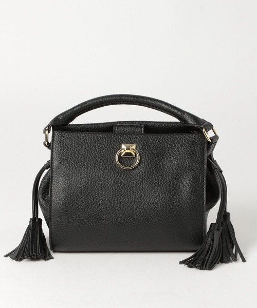 PAGEBOY（ページボーイ）の「ビンテージフリンジBAG（ショルダーバッグ・レディース・オフホワイト/ブラック・FREE）」の9枚目の写真