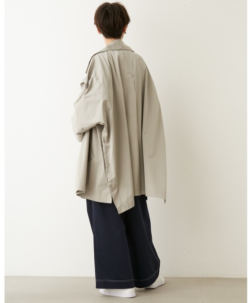 emmi（エミ）の「【emmi atelier】中綿ベストセットポンチョコート 
