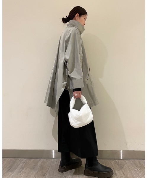 emmi（エミ）の「【emmi atelier】中綿ベストセットポンチョ