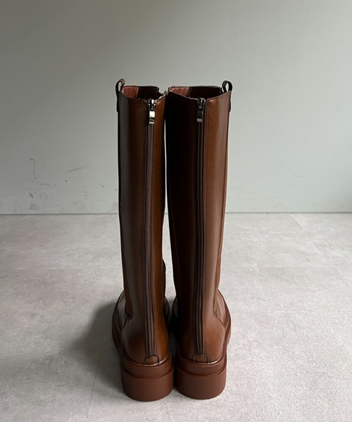 CPC SCAMP（シーピーシースキャンプ）の「【CPC SCAMP】クッションロングブーツ（ブーツ・レディース・ブラック/ブラウン・25/23/24）」の19枚目の写真