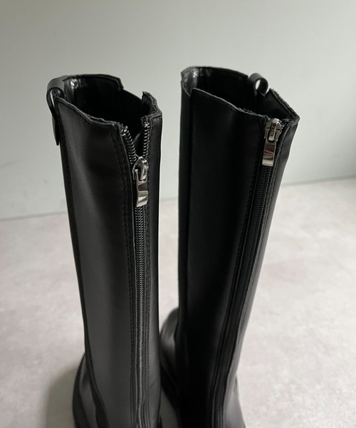 CPC SCAMP（シーピーシースキャンプ）の「【CPC SCAMP】クッションロングブーツ（ブーツ・レディース・ブラック/ブラウン・25/23/24）」の13枚目の写真