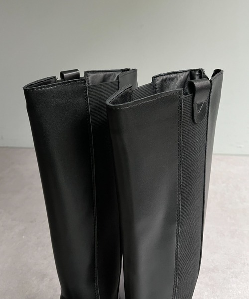 CPC SCAMP（シーピーシースキャンプ）の「【CPC SCAMP】クッションロングブーツ（ブーツ・レディース・ブラック/ブラウン・25/23/24）」の11枚目の写真