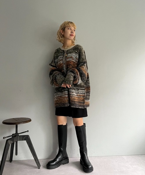 CPC SCAMP（シーピーシースキャンプ）の「【CPC SCAMP】クッションロングブーツ（ブーツ・レディース・ブラック/ブラウン・25/23/24）」の14枚目の写真