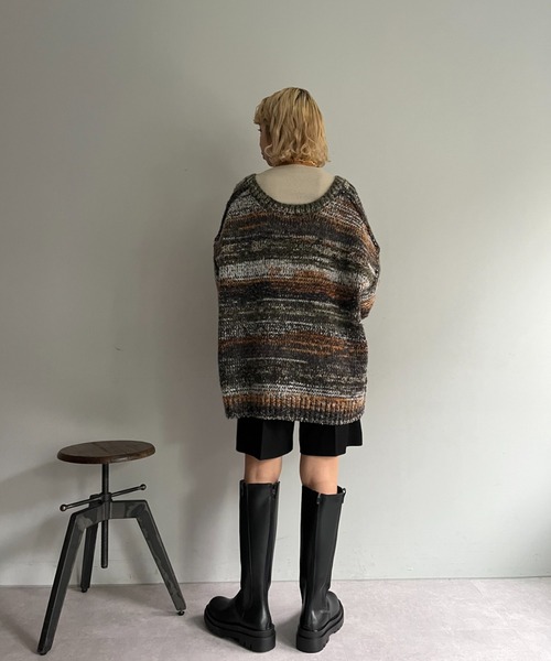 CPC SCAMP（シーピーシースキャンプ）の「【CPC SCAMP】クッションロングブーツ（ブーツ・レディース・ブラック/ブラウン・25/23/24）」の15枚目の写真