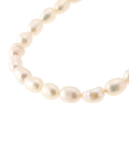 SLOBE IENA（スローブイエナ）の「《追加》SLOBE IENA プレーンネックレス（ネックレス・レディース・ホワイト・FREE）」の4枚目の写真