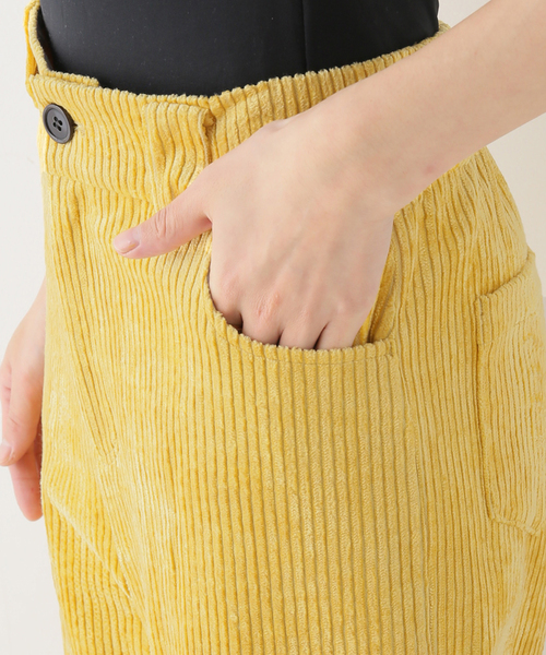 Noble(ノーブル)の「【SELENAHELIOS】Corduroyワイドパンツ(その他パンツ・レディース・イエロー/ピンク・FREE)」の7枚目の写真