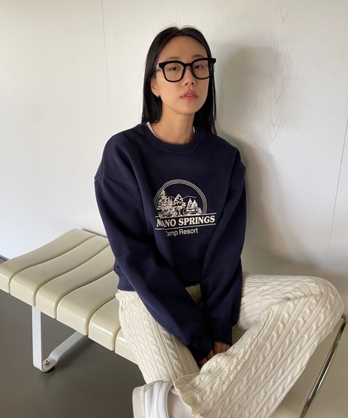 Didot.showroom(ディドット ショールーム)の「MILANO SPRINGS MTM(スウェット・レディース・ネイビー/グリーン/オートミール/チャコール・FREE)」の10枚目の写真