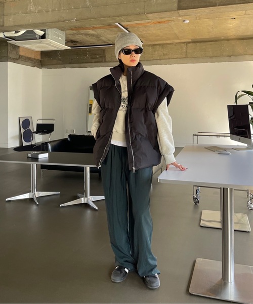 Didot.showroom(ディドット ショールーム)の「MILANO SPRINGS MTM(スウェット・レディース・ネイビー/グリーン/オートミール/チャコール・FREE)」の15枚目の写真