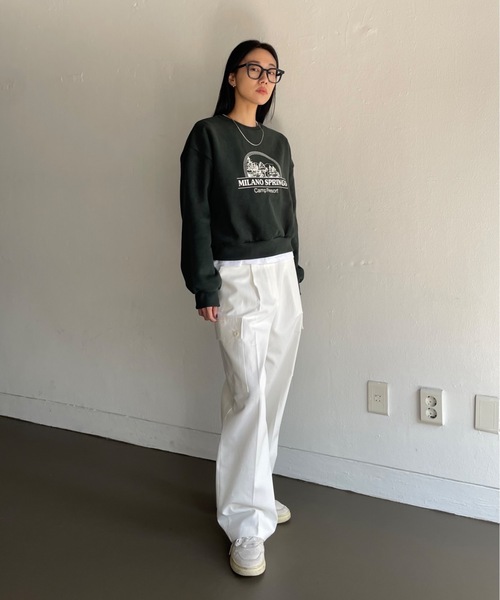 トレーナー スウェット MILANO SPRINGS MTM レディース Didot.showroom トレーナー スウェット MILANO SPRINGS MTM