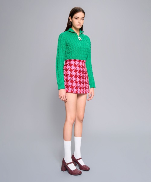 CHARLES & KEITH(チャールズ & キース)の「チューブラー メリージェーンパンプス(パンプス・レディース・ブラック/グリーン/マルーン・22cm/22.5cm/23cm/23.5cm/24.5cm/25cm/25.5cm)」の19枚目の写真