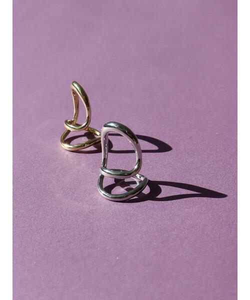 AMERICAN HOLIC（アメリカンホリック）の「ボリュームラインリング（リング・レディース・ゴールド/シルバー・FREE）」の5枚目の写真