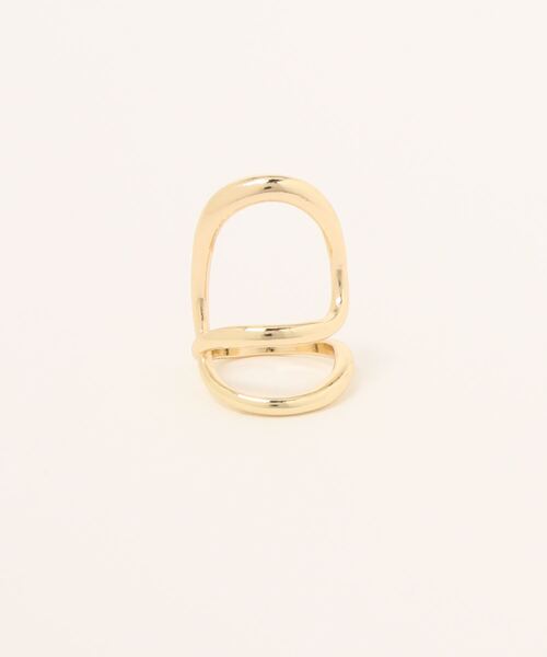 AMERICAN HOLIC（アメリカンホリック）の「ボリュームラインリング（リング・レディース・ゴールド/シルバー・FREE）」の4枚目の写真