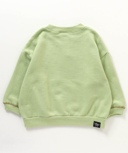 BREEZE（ブリーズ）の「【一部WEB限定カラー】裏起毛カラフルガゼットトレーナー（スウェット・キッズ・パープル/ブラック/オフホワイト/ライム/レッド/ブルー・110/130/140/90/100/80/120）」の13枚目の写真