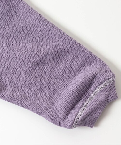 BREEZE（ブリーズ）の「【一部WEB限定カラー】裏起毛カラフルガゼットトレーナー（スウェット・キッズ・パープル/ブラック/オフホワイト/ライム/レッド/ブルー・110/130/140/90/100/80/120）」の16枚目の写真