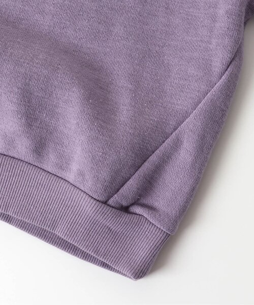 BREEZE（ブリーズ）の「【一部WEB限定カラー】裏起毛カラフルガゼットトレーナー（スウェット・キッズ・パープル/ブラック/オフホワイト/ライム/レッド/ブルー・110/130/140/90/100/80/120）」の18枚目の写真