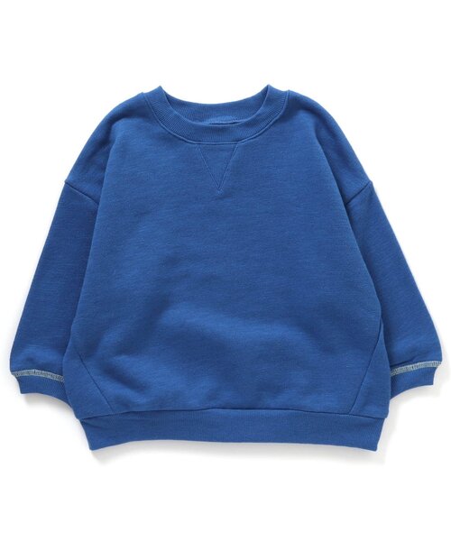 BREEZE（ブリーズ）の「【一部WEB限定カラー】裏起毛カラフルガゼットトレーナー（スウェット・キッズ・パープル/ブラック/オフホワイト/ライム/レッド/ブルー・110/130/140/90/100/80/120）」の21枚目の写真