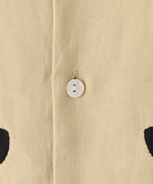 niche.（ニッチ）の「【Niche. / ニッチ】TwillFlower CutWorkOpenCollarShirts（シャツ/ブラウス・メンズ・ベージュ・MEDIUM/LARGE）」の11枚目の写真