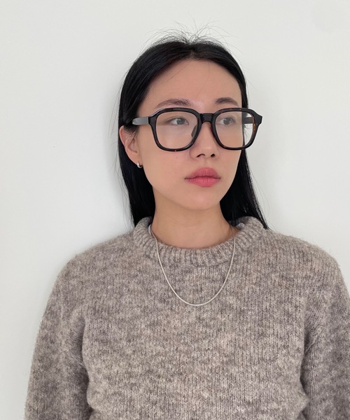 Didot.showroom（ディドット ショールーム）の「ヴィンテージクリアサングラス（サングラス・レディース・ブラウン/ブラック・FREE）」の2枚目の写真