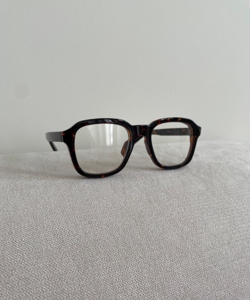 Didot.showroom（ディドット ショールーム）の「ヴィンテージクリアサングラス（サングラス・レディース・ブラウン/ブラック・FREE）」の3枚目の写真