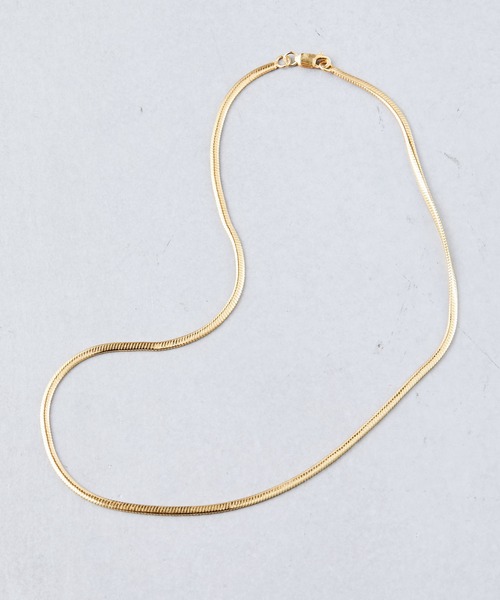 SHYLA(シャイラ)の「【SHYLA(シャイラ)】SNAKE CHAIN NECKLACE/ネックレス(ネックレス・レディース・ゴールド・FREE)」の2枚目の写真