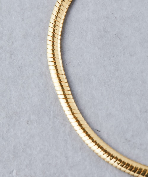 SHYLA(シャイラ)の「【SHYLA(シャイラ)】SNAKE CHAIN NECKLACE/ネックレス(ネックレス・レディース・ゴールド・FREE)」の3枚目の写真