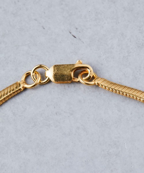 SHYLA(シャイラ)の「【SHYLA(シャイラ)】SNAKE CHAIN NECKLACE/ネックレス(ネックレス・レディース・ゴールド・FREE)」の4枚目の写真