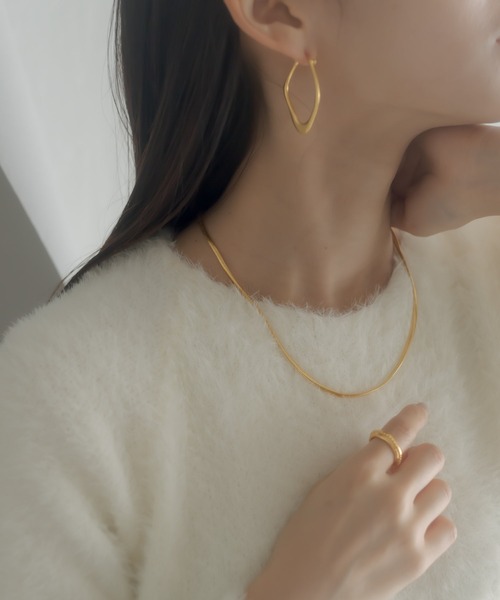 SHYLA(シャイラ)の「【SHYLA(シャイラ)】SNAKE CHAIN NECKLACE/ネックレス(ネックレス・レディース・ゴールド・FREE)」の7枚目の写真