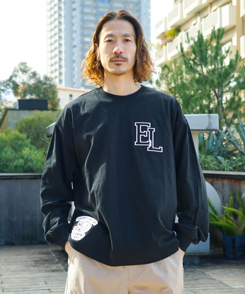 ELEMENT(エレメント)の「ELEMENT メンズ NAGID RAC LS ロンT 【2023年春夏モデル】/エレメント長袖ロンT(Tシャツ/カットソー・メンズ・ホワイト/ブラック・MEDIUM/LARGE/X-LARGE)」の12枚目の写真
