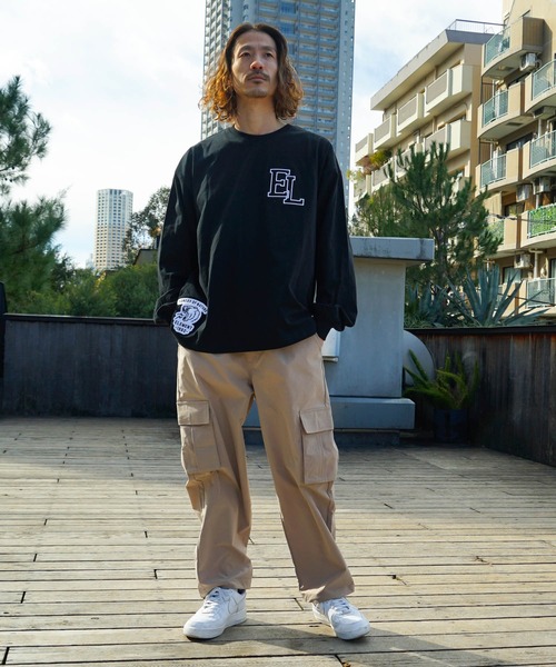 ELEMENT(エレメント)の「ELEMENT メンズ NAGID RAC LS ロンT 【2023年春夏モデル】/エレメント長袖ロンT(Tシャツ/カットソー・メンズ・ホワイト/ブラック・MEDIUM/LARGE/X-LARGE)」の10枚目の写真