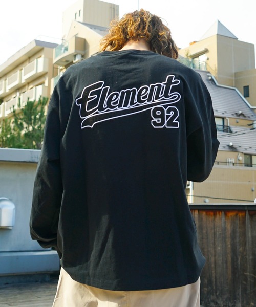ELEMENT(エレメント)の「ELEMENT メンズ NAGID RAC LS ロンT 【2023年春夏モデル】/エレメント長袖ロンT(Tシャツ/カットソー・メンズ・ホワイト/ブラック・MEDIUM/LARGE/X-LARGE)」の14枚目の写真